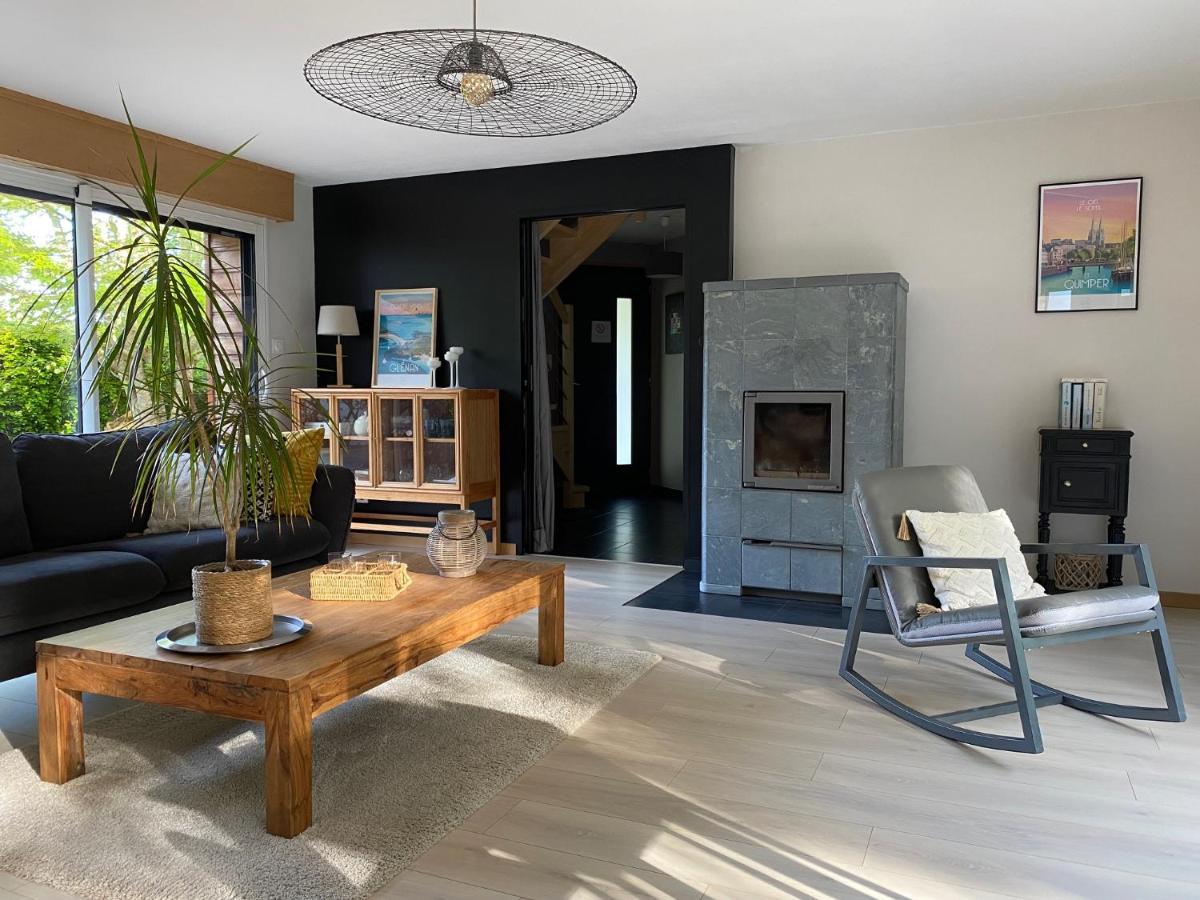 לינה וארוחת בוקר Moëlan-sur-Mer La Belle Relax - Calme Et Tranquillite Assures - 2 Personnes מראה חיצוני תמונה